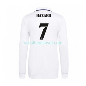 Jalkapallo Pelipaidat/Peliasut Real Madrid Eden Hazard 7 Kotipaita 2022-2023 Pitkähihainen